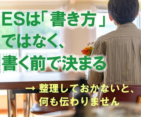 対話で自己認識を整理、自然に言葉が出るようにします ES対策｜定型の自己分析の前に、あなたの本当の姿を見出します イメージ1