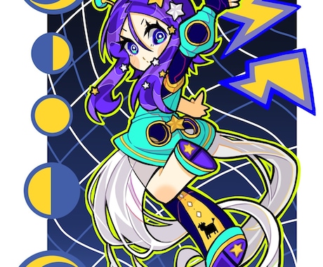ポップでアーティスティックなイラスト描きます 「かわいい」に、ひとさじの世界観を。 イメージ1