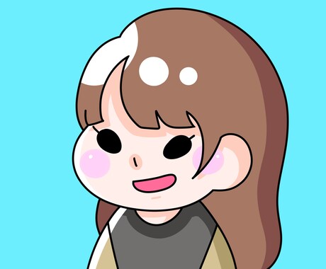 ポップで可愛い！ゆる〜い似顔絵描きます イメージ1