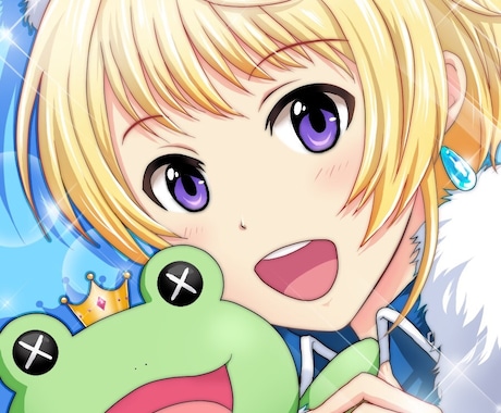 清書と着彩します イラストの清書と着彩をします。 イメージ1