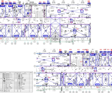 確認申請・実施設計の電気設備プロット作成します 設計事務所様・工務店様のご依頼歓迎です イメージ2