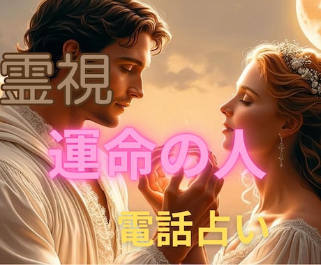 今のお相手が運命の人かを電話で読み解きます ご縁の深さや出会いの意味を星の視点で読み解きます⭐ イメージ1