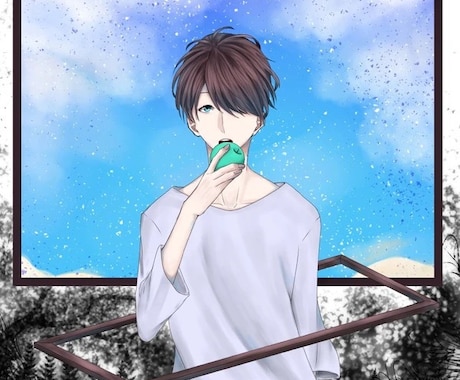 夢絵､アイコンイラスト等全力で描かせて頂きます イメージ1