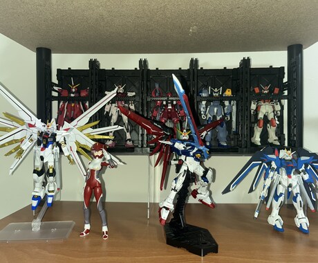 プラモデルの制作代行をお受けします ガンプラやキャラクタープラモデルをメインに作成しています。 イメージ2