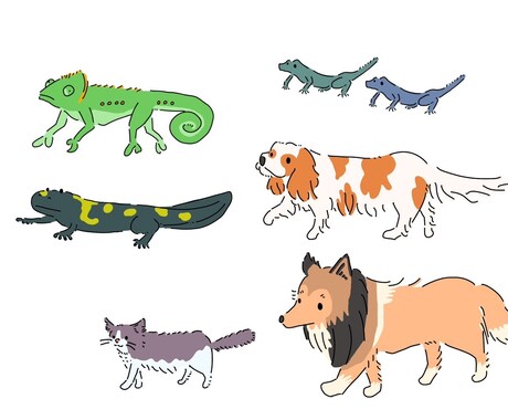 優しい色　アイコンにおすすめのイラスト描きます シンプルな線画と明るい印象のキャラクターイラスト！ イメージ2