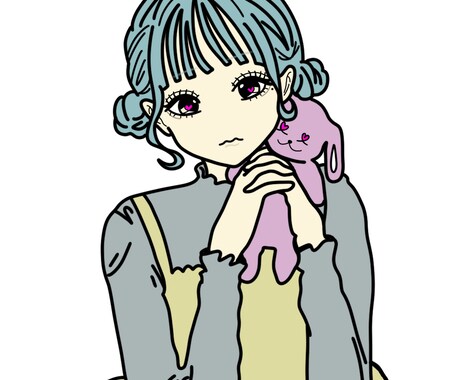 可愛らしいイラストが好きな方にお勧めします 可愛いイラスト＊アイコン描きます！ イメージ2