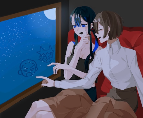 一枚絵お描きします イメージ1