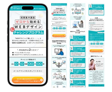課題を解決し、結果につながるLP制作します ヒートマップ解析標準装備のLP制作 イメージ2
