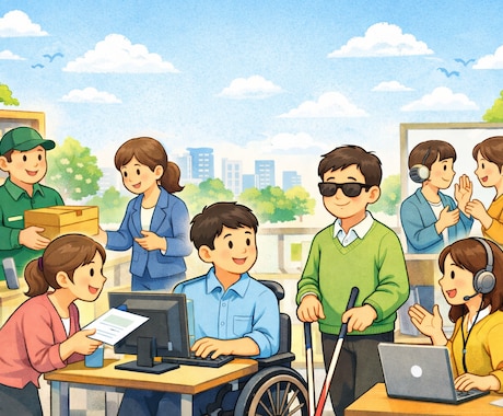 障害者雇用についてのノウハウ教えます 就労移行支援を経験し、スタッフで働いた経験からアドバイスを！ イメージ1