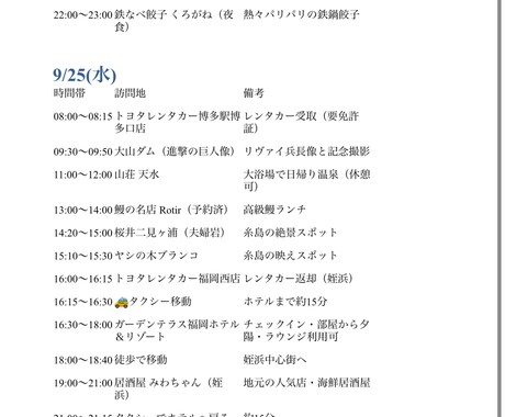 オーダーメードの旅しおり作ります 旅の演出はお任せください思い出の旅のお力になります イメージ2