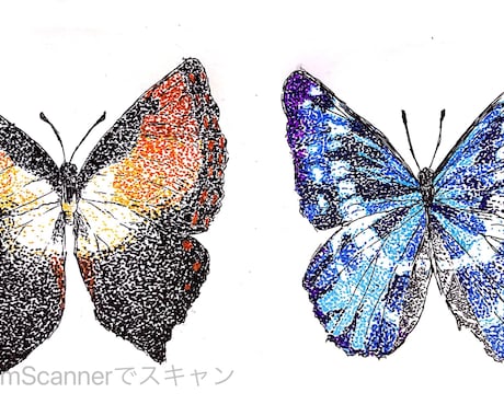 動植物や虫を描きます ボールペンならではの味わいをお楽しみください イメージ2