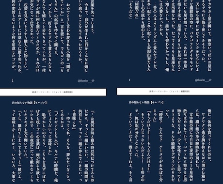 1文字1円〜対応！小説（短編〜長編）書きます 1000文字～対応！GLNLBL百合夢大歓迎です！ イメージ2