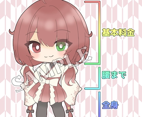 商用利用OK✿かわいいデフォルメイラスト描きます VtuberさんYouTuberさんSNSアイコン描けます！ イメージ2