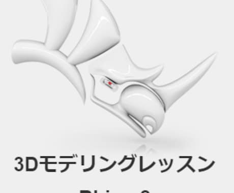 Rhinocerosで3Dモデリング教えます 不慣れな方でも大丈夫！丁寧に3Dモデリングを教えます イメージ1