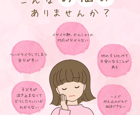 子育ての悩み相談室✿現役保育士が優しく寄り添います 子育ての不安、言葉にしてみよう育児の悩み／心のサポート イメージ2