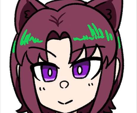 かわいいデフォルメのアイコン描きます ゆるめの少年マンガっぽい絵柄です イメージ1