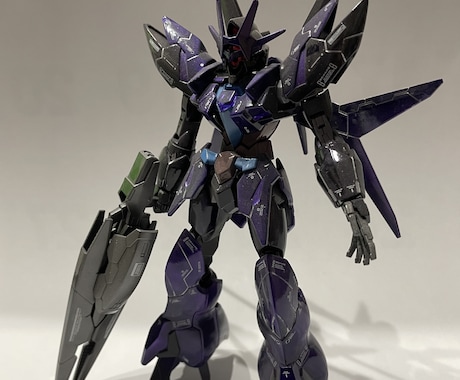 HGガンプラをグロスメタリックで製作させて頂きます 定価3千円未満のキットキット及びデカール、パーツ代別 イメージ1