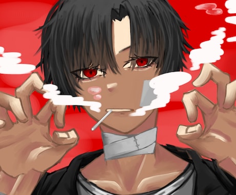 キャラクター、アイコン制作などます ヘッダーやロゴ制作の経験も少しあります。頑張ります！ イメージ1