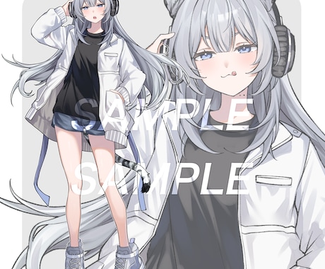 TRPGや活動用にオススメ！立ち絵ご依頼承ります 絵柄が強すぎないシンプルなイラストです イメージ2