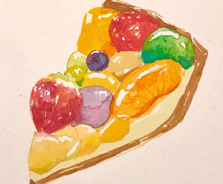 水彩絵具♬オリジナルイラストを描きます デフォルメからリアルなものまでなんでも受け付けております！ イメージ2
