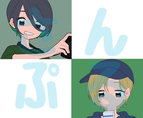 イラスト描きます SNS等で使用するイラストや創作活動用のイラスト等描きます イメージ2