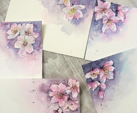 手描きで席札を描きます 結婚式（ウェディング、ブライダル）での席札をお探しの方へ イメージ1