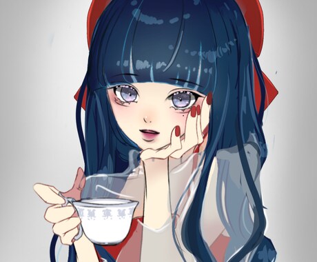 可愛いオリジナルアイコン作成します SNS〇配信○かわいい女の子のアイコン イメージ2