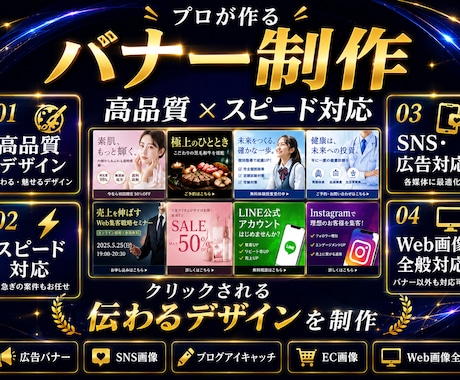 期間限定1,500円 バナー・SNS画像制作します イメージ1