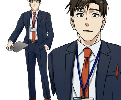 オリジナルキャラクターのデザインを制作いたします かっこいいと思えるキャラクターをデザインいたします。 イメージ2