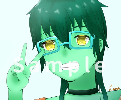 SNS用のアイコン描きます キャラクターの特徴を生かしたイラストお描きします! イメージ2
