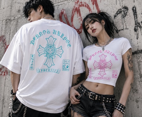 オリジナルTシャツをデザインします イメージ1