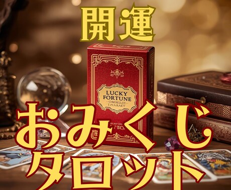 2026年の運気をおみくじタロットで届けます 軽やかなおみくじ形式のタロット占いです。 イメージ1