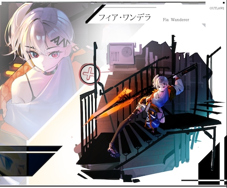 箱庭・立ち絵の制作をいたします あなたのオリジナルキャラクターがソシャゲに登場！？ イメージ2