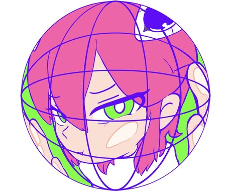 あなたに寄り添ったアイコン描きます 理想のあなた、素敵なあなた自身のアイコンを描かせてください！ イメージ2