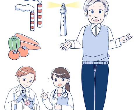 商用可！やさしいイラスト制作します シンプルで安心感のある、やさしい絵柄でイラストを作成します。 イメージ2