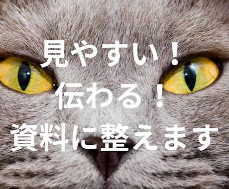 見にくいパワポ資料を、伝わる1枚に整えます イメージ1