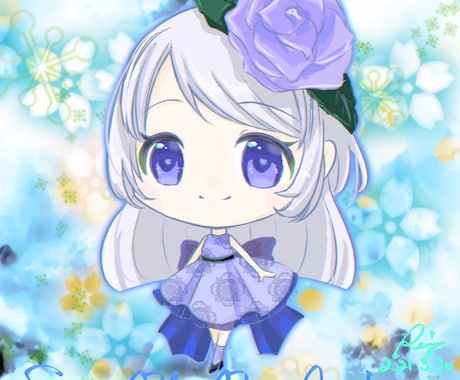 かわいい女の子のアイコンを作成します 心がほわっとするかわいいアイコンであなたを癒します！ イメージ1