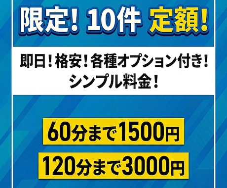 限定10件！即日！定額！1500円で文字起こします 1500円！即日！格安！各種オプション付き！ シンプル料金！ イメージ1