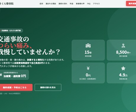 大手総合広告代理店出身者がLPを制作します シミュレーター・予約機能もセットで対応します イメージ2