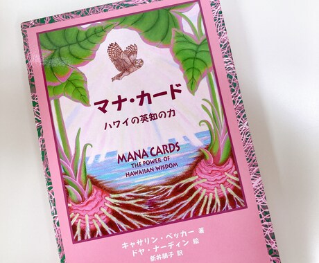 新規記念価格☆HAWAIIの癒しの風をお届けします HAWAII発祥のマナカードで魂に癒しの風を与えましょう☆ イメージ1