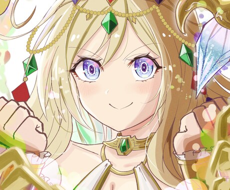 ゲーム公式依頼あり！5年連続受賞！アイコン作ります ソシャゲイラスト風のアイコン作成お受けいたします。 イメージ2