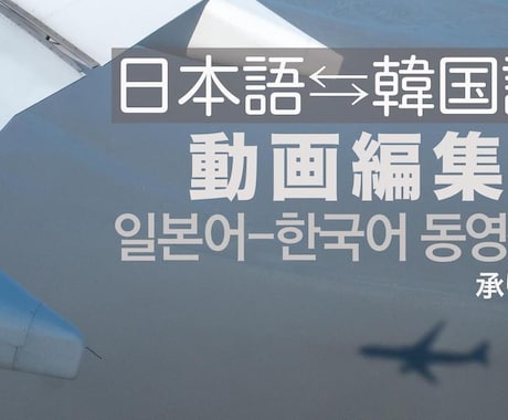 日本語⇆韓国語動画編集を承ります インバウンド・韓国旅行、韓国輸出・韓国製品輸入販売等に対応 イメージ1