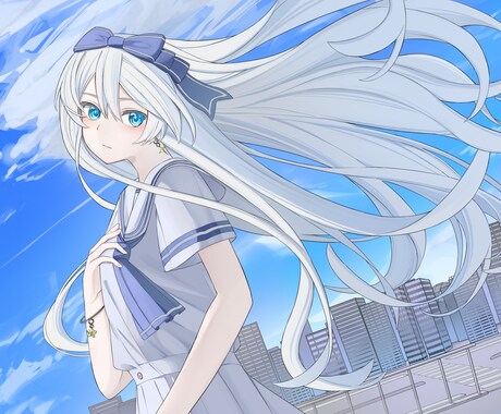 最低価格2000円！素敵なイラストを制作致します 一枚絵/サムネ/SNSアイコン/立ち絵などに！ イメージ2