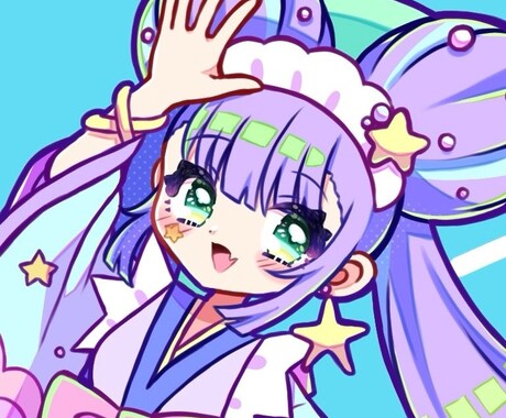 ポップでファンシーなアイコンを描きます レトロポップでかわいいアイコンをあなたに♪ イメージ2