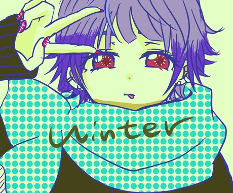 イラスト、キャラクター、漫画ご依頼承ります 女の子を中心に一枚イラスト、4コマ漫画などを描きます イメージ2