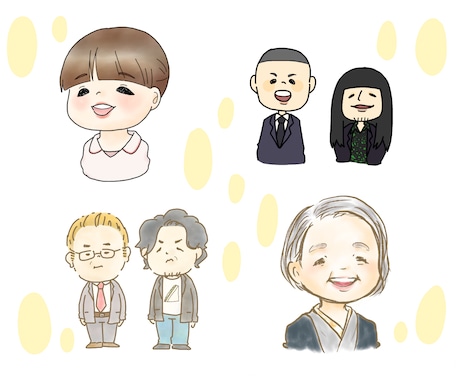 似顔絵描きます 誕生日や結婚祝い、SNSアイコンにも！ イメージ2