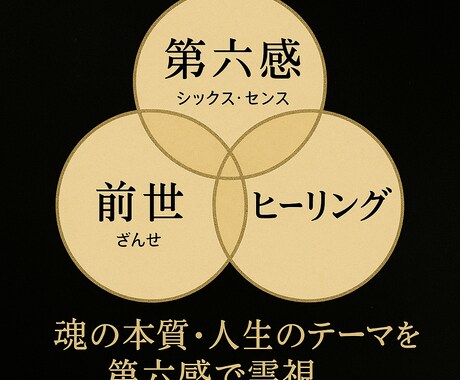 あなたの魂から悩みの原因、解決法を霊感で伝えします 第六感×前世×遠隔ヒーリング付き　未来を変える　運命を開く イメージ2