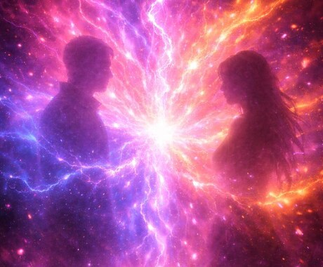 ツインレイ霊視鑑定 | 二人の魂の相性を視ます 魂の片割れ｜宇宙霊視で運命のつながりと未来を明らかにします イメージ1