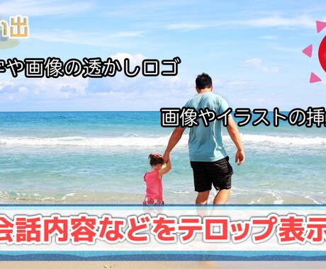 動画編集代行♪１月中お試し価格で承ります はじめての方でも精神誠意サポート！まずはご相談から♪ イメージ2