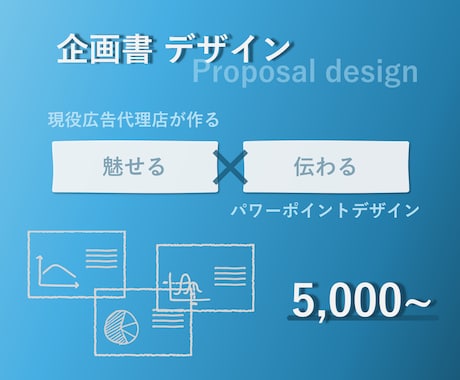 企画に合わせたデザインを作成します イメージ1